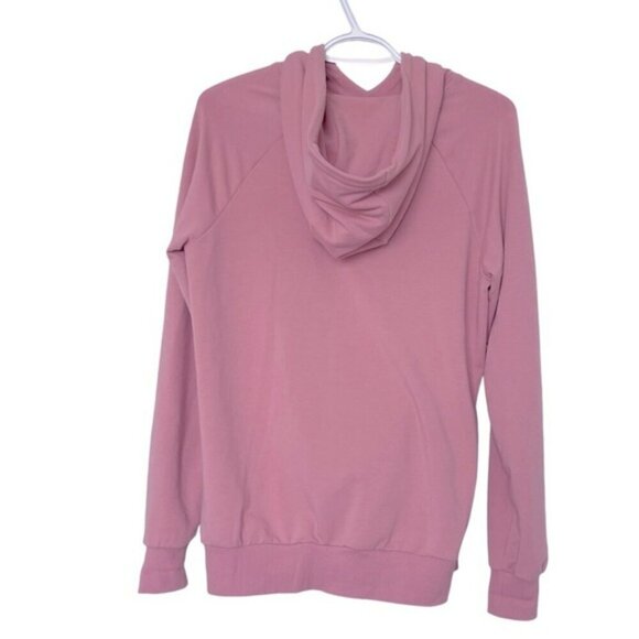Gymshark Paige Pink Traininh Hoodie Sweatshirt US S - Picture 2 of 5